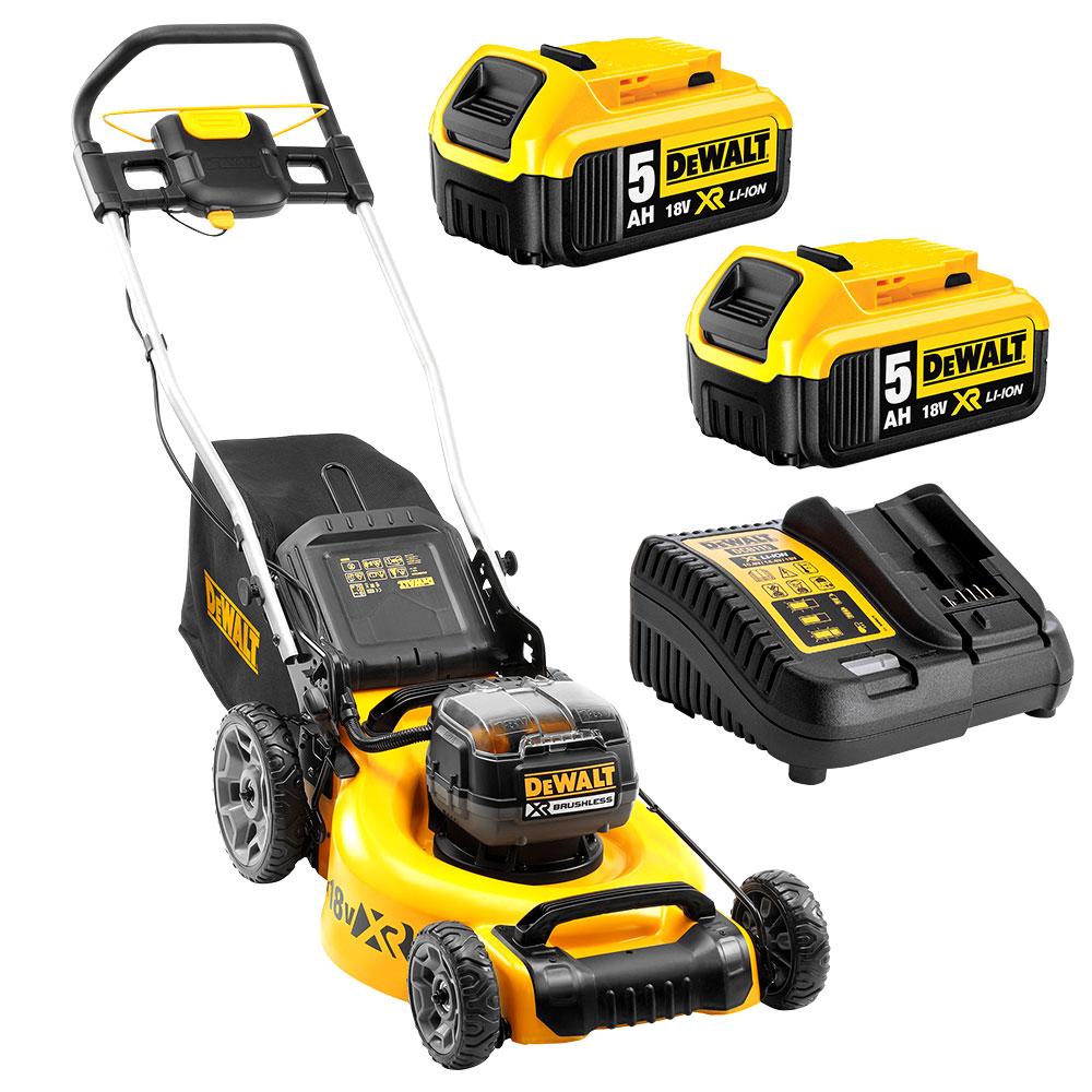 Dewalt lawn mower 18v sale