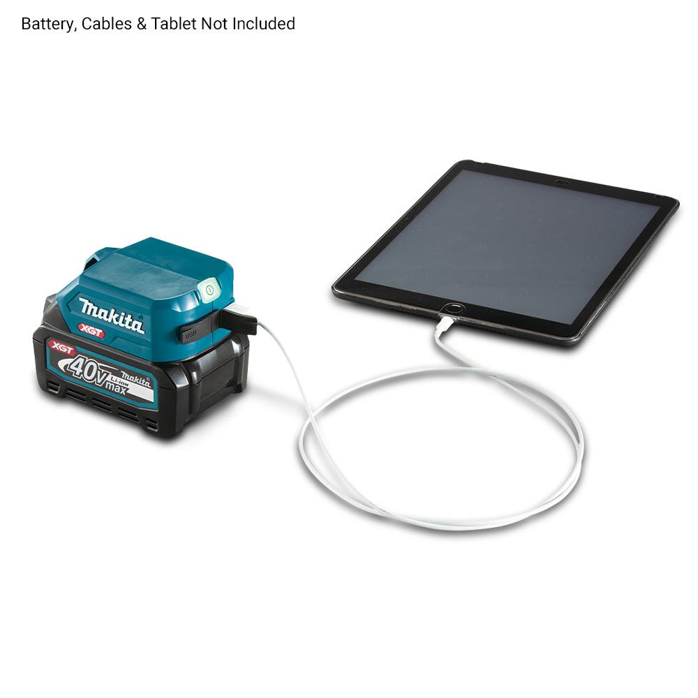 Makita ADP001G 40V Max XGT USB Charging Adaptor Skin Only