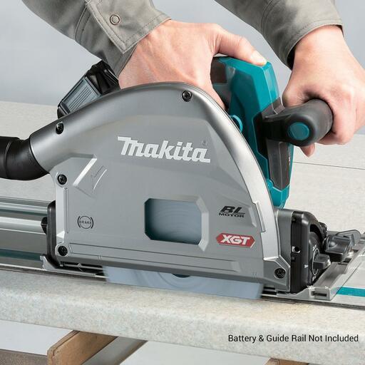 Makita SP001GM101 40V Max 4.0Ah Li ion XGT 165mm 6 1 2 Cordless Brushless AWS Plunge Cut Saw Combo Kit