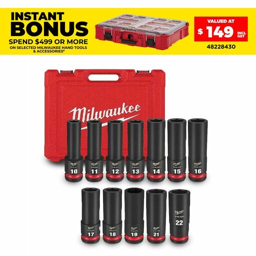 Milwaukee 48325105 86pce SHOCKWAVE Comprehensive Drill and Driver