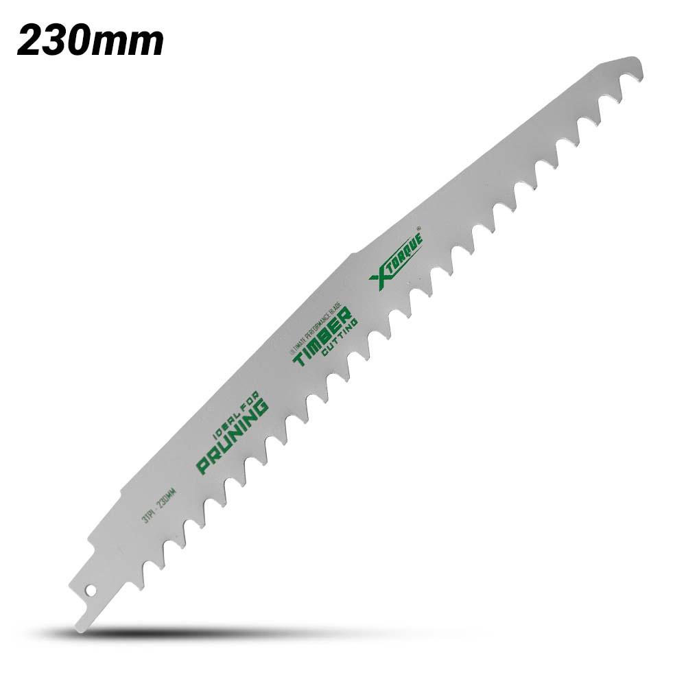 Xtorque X230PRB Single Pack 230mm 9 3 TPI Carbide Tipped Pruning Reciprocating Saw Blade