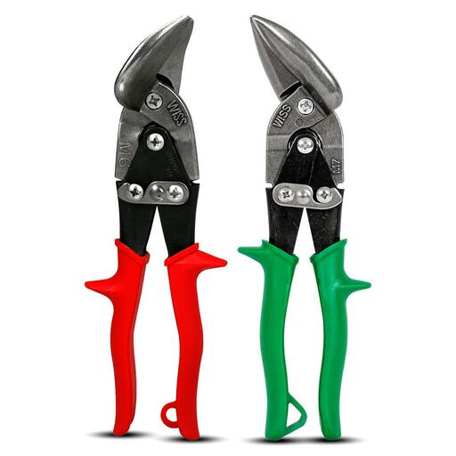 Wiss M6M7AU 2 Pack Left Right Cut Offset Aviation Snips