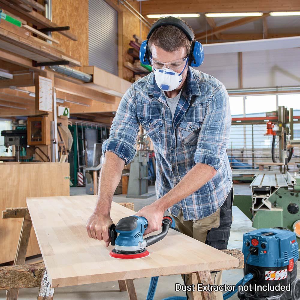 Bosch GET 75 150 0.601.257.141 750W 150mm 6 Random Orbital Sander