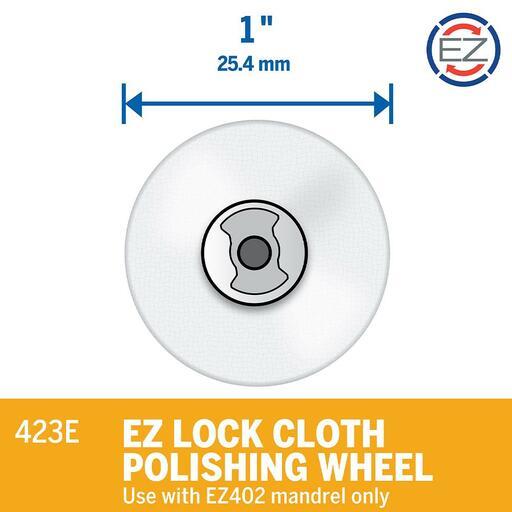 Dremel 423e ez lock cloth polishing wheel discount