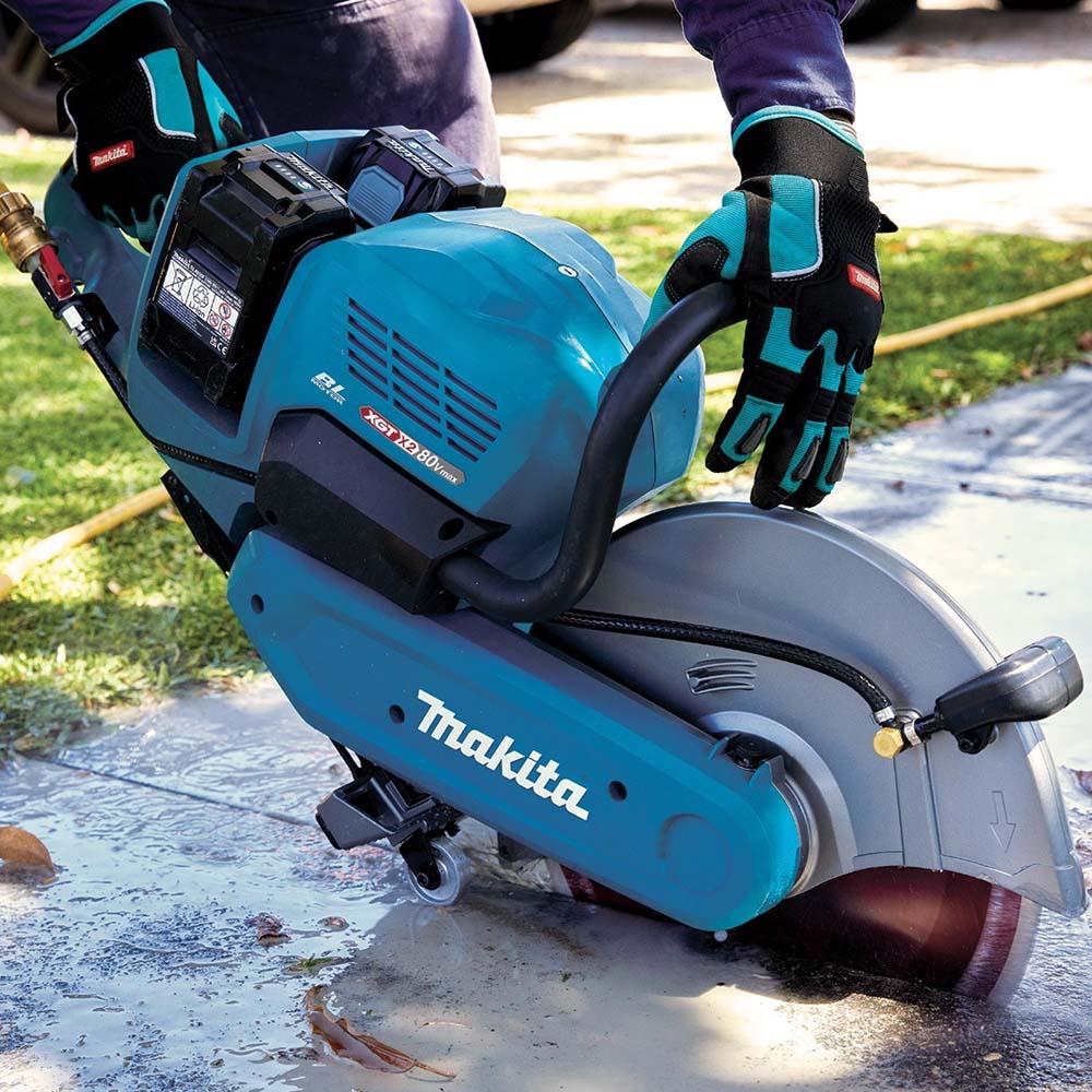 Makita CE001GZ 80V 40V x 2 Li ion Cordless Brushless 355mm 14 Power Cut Concrete Saw Skin Only