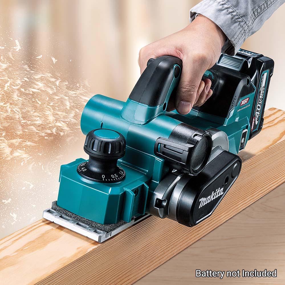 Makita KP001GZ 40V MAX XGT 82mm Li Ion Cordless Brushless Planer Skin Only