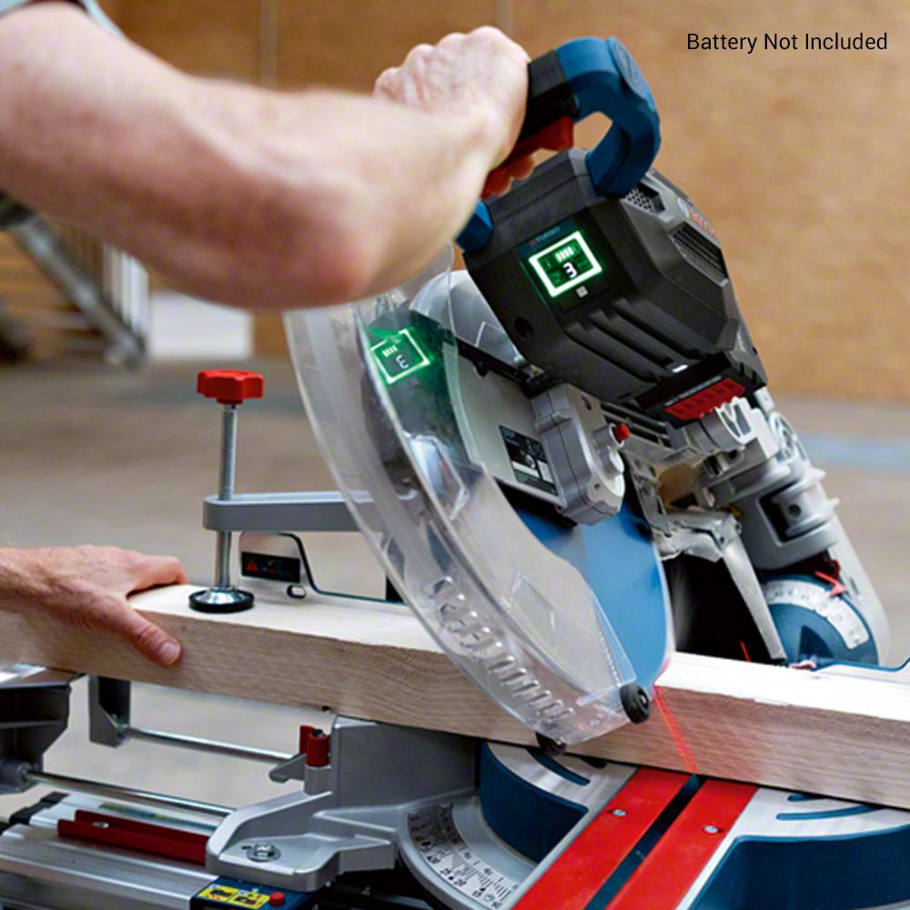 Bosch GCM 18V 305 GDC 0.601.B43.040 18V Li ion Cordless BITURBO Brushless 305mm 12 Mitre Saw Skin Only