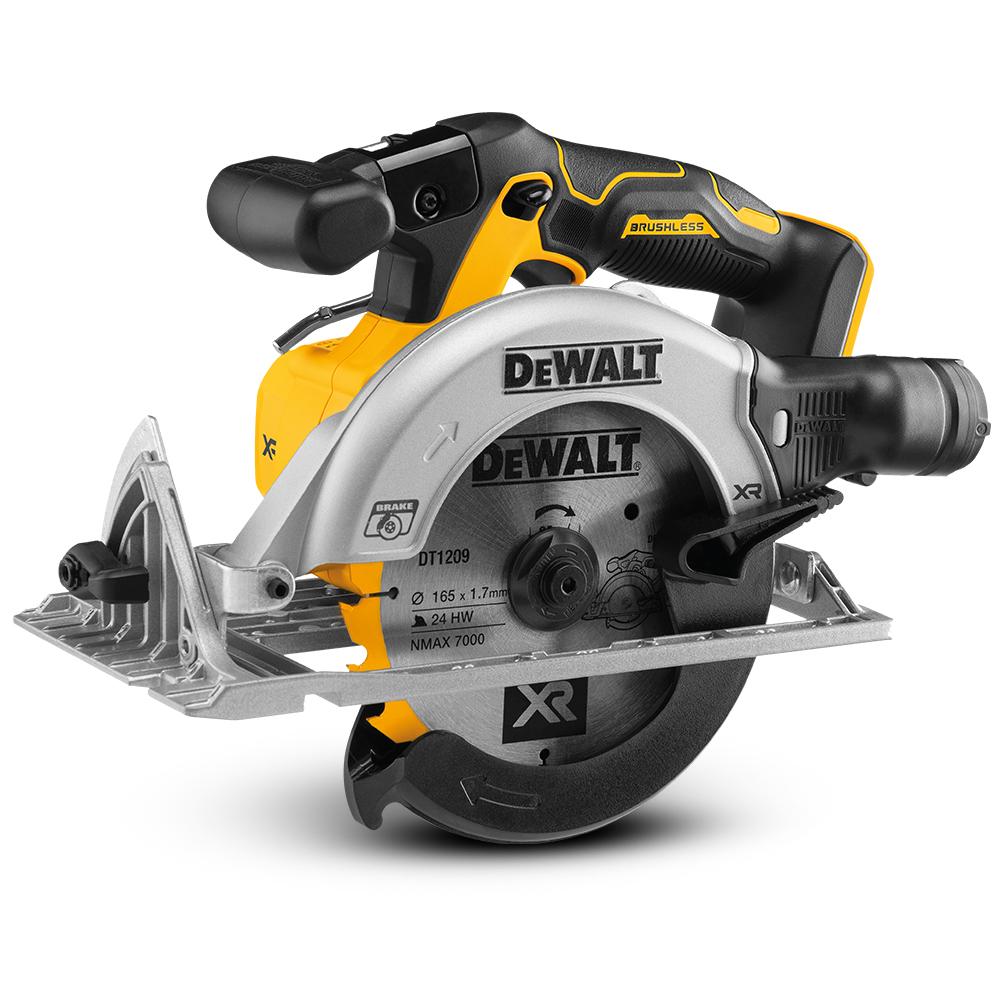 DeWalt DCS565N XJ 18V XR Li ion Cordless Brushless 165mm 6 1 2 Circular Saw Skin Only