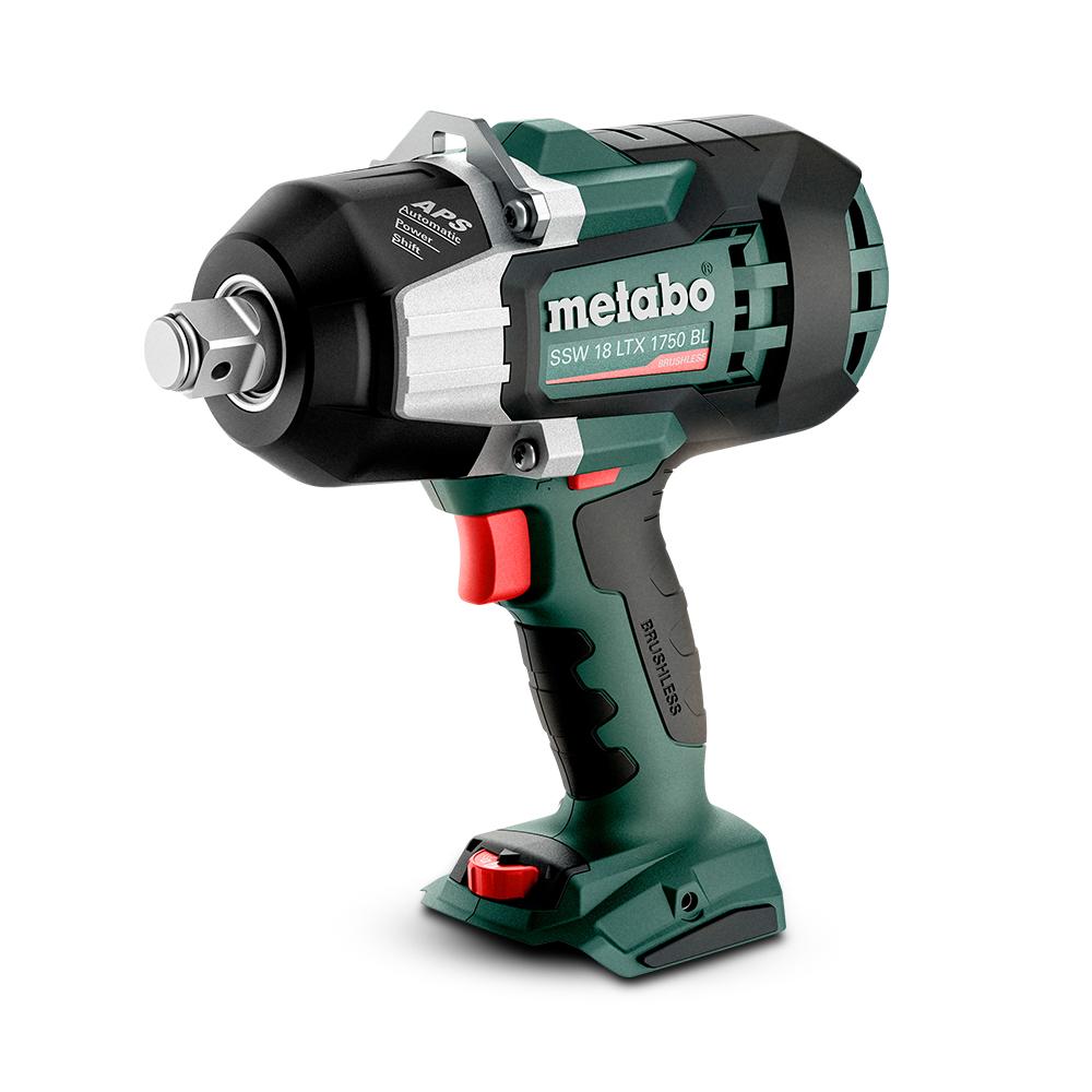 Metabo SSW 18 LTX 1750 BL 602402850 18V Li ion Cordless Brushless 3 4 High Torque Impact Wrench Skin Only