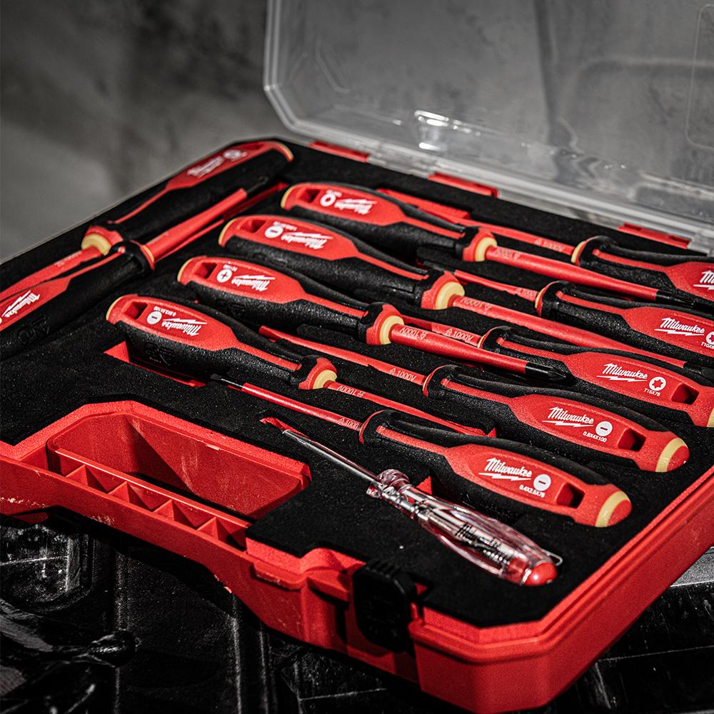 Milwaukee electric screwdriver set sale