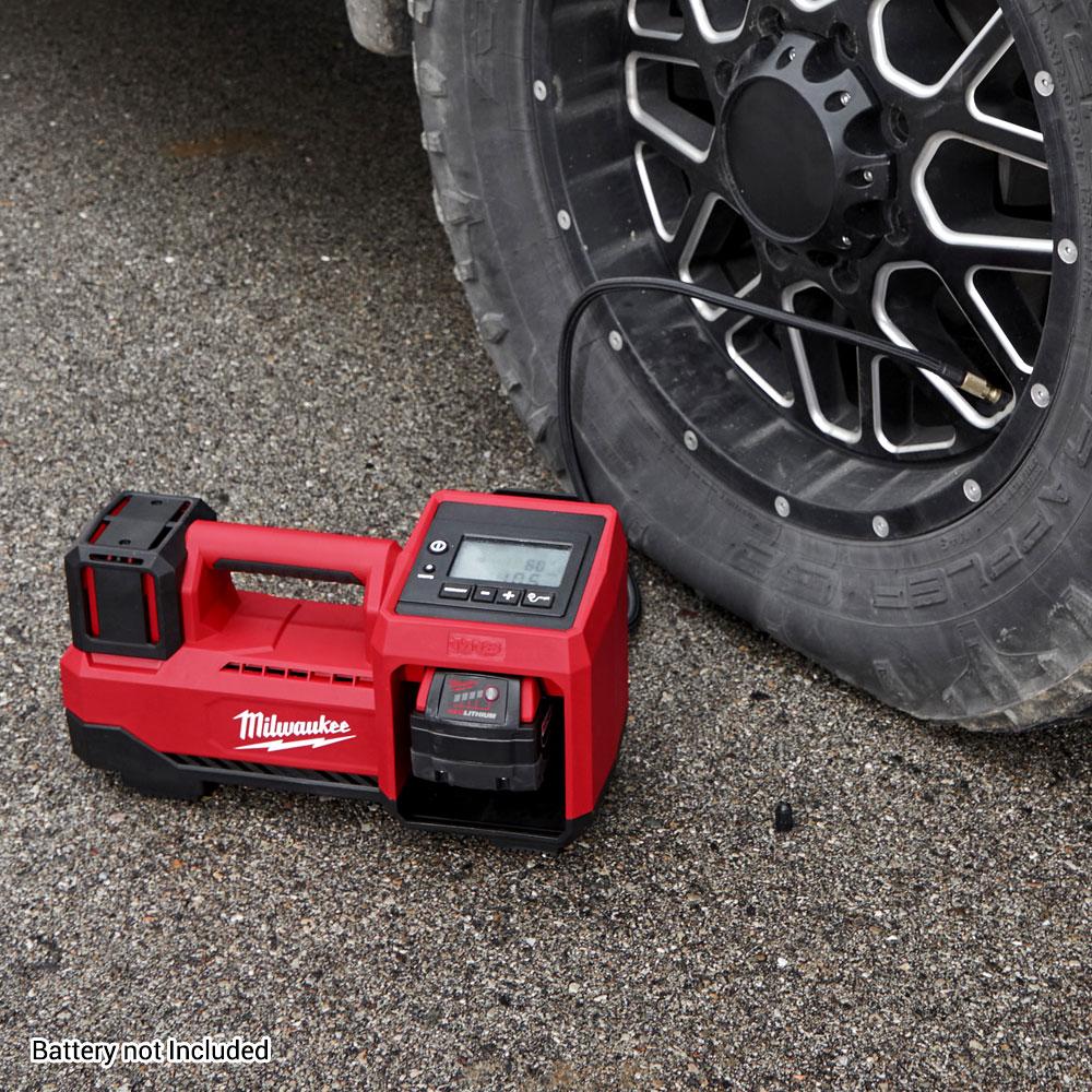 Milwaukee M18BI0 18V Li ion Cordless Tyre Inflator Skin Only
