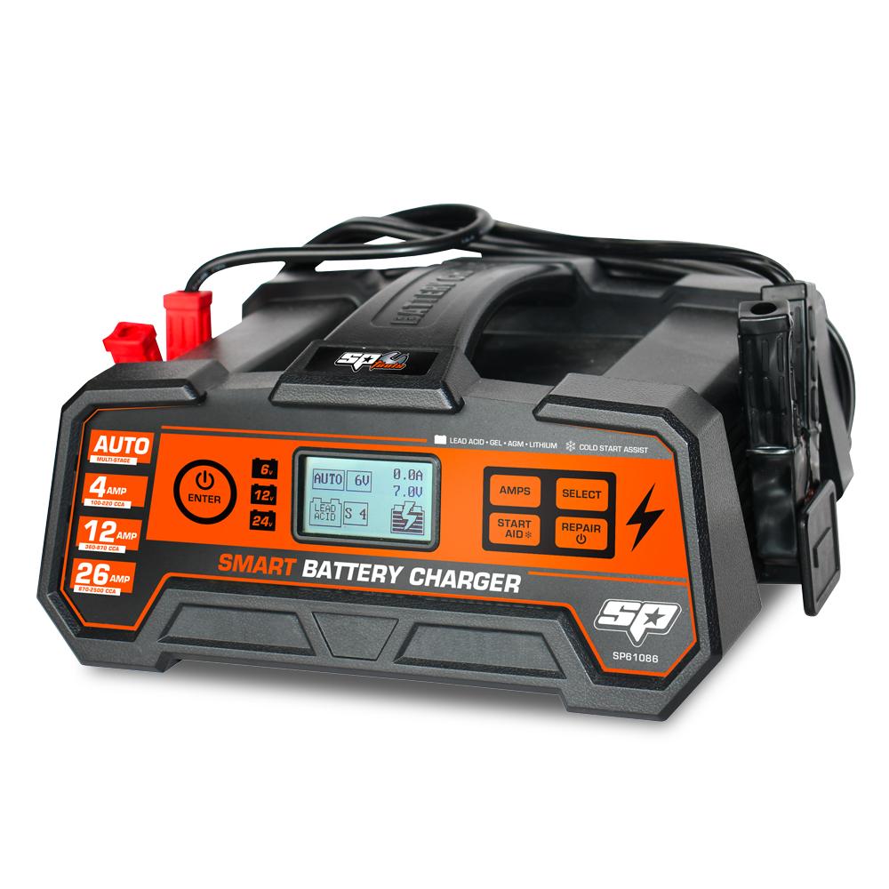 SP Tools SP61086 6, 12 24V 26A Stage Multi Volt Smart Battery