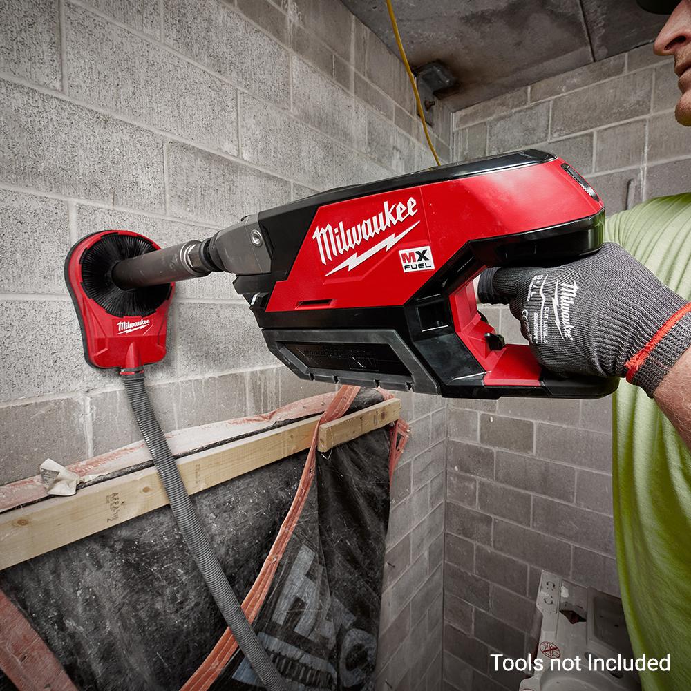 Milwaukee sds max dust extraction attachment shop