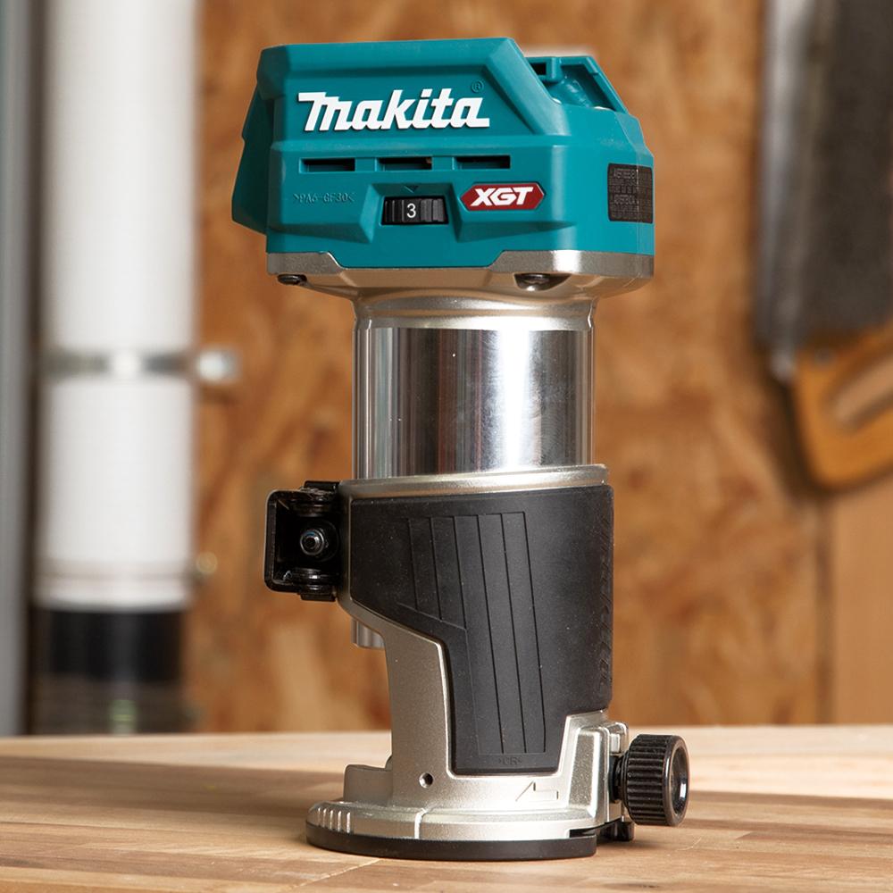 Makita RT001GZ02 40V MAX Li ion XGT Cordless Brushless Laminate Trimmer Router Skin Only
