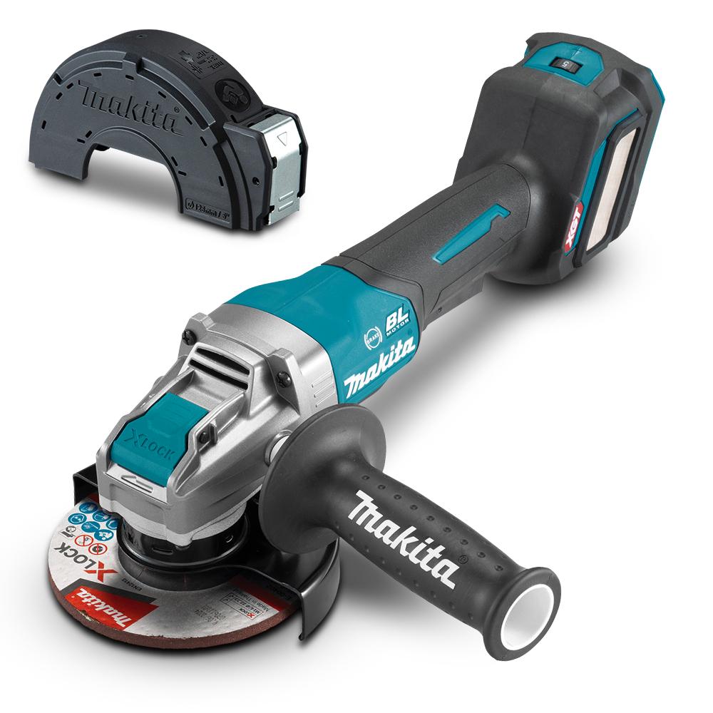Makita GA044GZ02 40V Max XGT Li ion Cordless Brushless X Lock 125mm 5 Paddle Switch Angle Grinder Skin Only