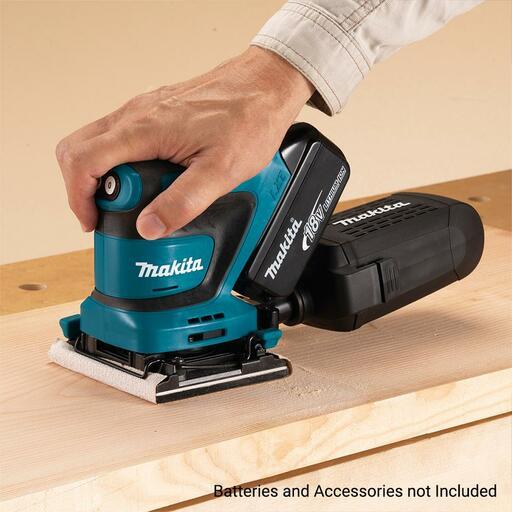 Makita DBO480Z 18V Li ion LXT Cordless 1 4 Sheet Finishing Sander Skin Only