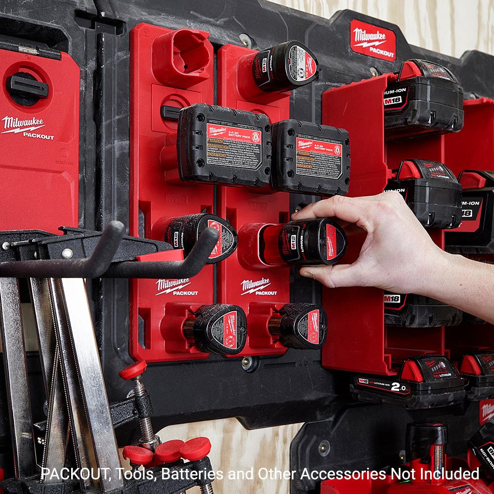 thumbnail image 2 of Aazon.co: Kryptholder Ilwaukee 12 Battery Holder, Battery Holder... 2 of 12