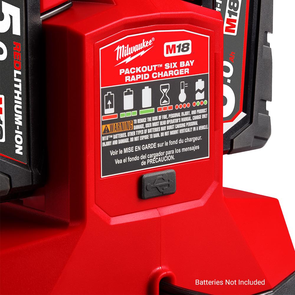 Milwaukee 6 battery rapid charger online