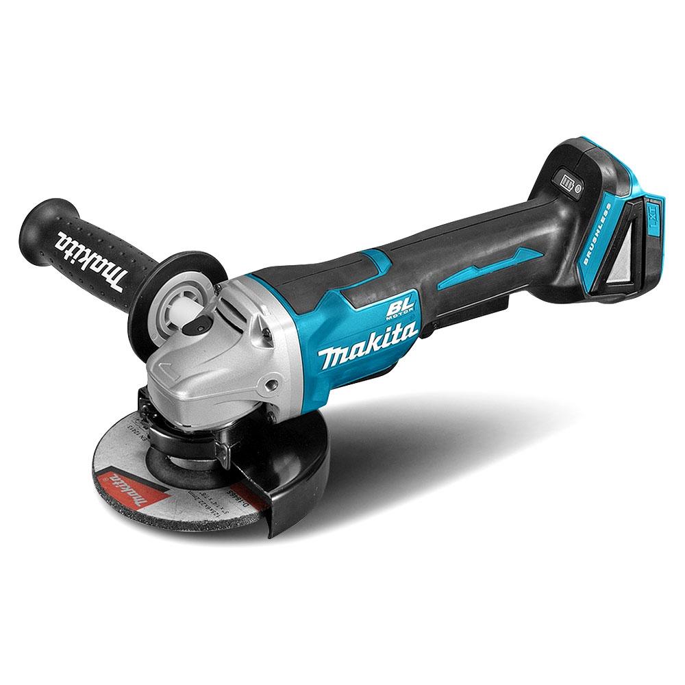 Makita DGA508Z 18V Li ion Cordless Brushless 125mm 5 Angle Grinder Skin Only
