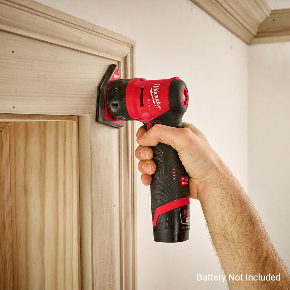 Milwaukee M12FDSS0 12V Li-ion Cordless Fuel Orbital Detail