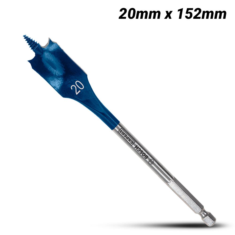 Bosch 2.608.900.319 EXPERT 20mm x 152mm Self Cut Speed Spade Drill Bit