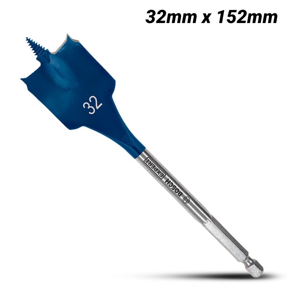 Bosch 2.608.900.326 EXPERT 32mm x 152mm Self Cut Speed Spade Drill Bit