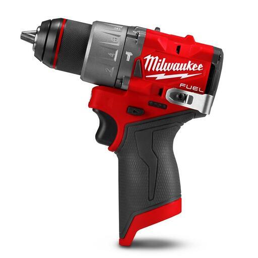 Milwaukee M12FPD2202C 12V 2.0Ah Li ion Cordless Fuel Hammer Drill Driver Combo Kit