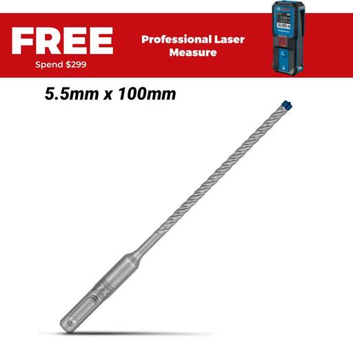Bosch 2.608.900.066 EXPERT 5.5mm x 100mm SDS Plus-7X Hammer