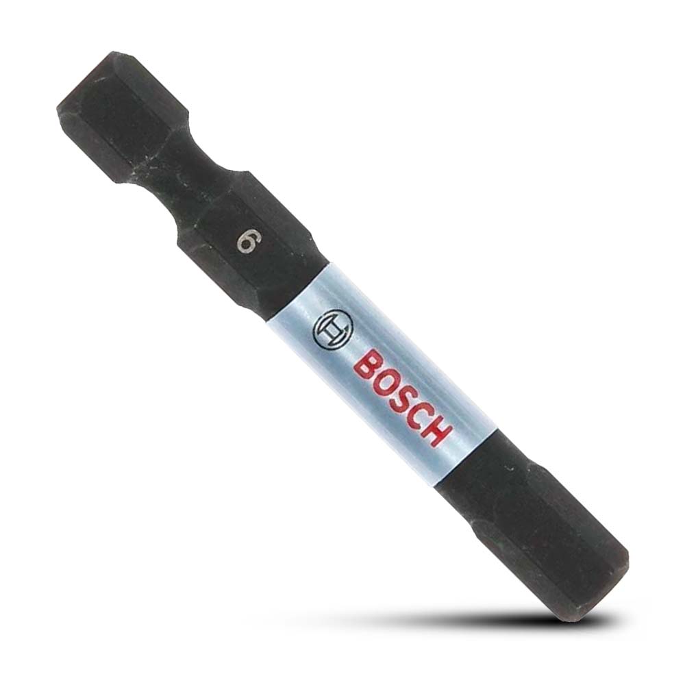 Bosch HEX 6MM 2 1PK 2.610.050.959 1 4 50mm HEX6 Impact Tough Screwdriver Bit