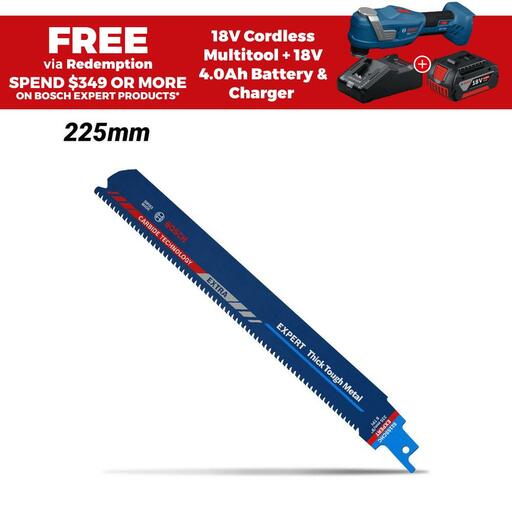 Bosch 2.608.900.368 225mm EXPERT Thick Tough Metal S 1155 EHM