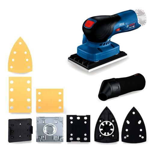 Bosch GSS 12V 13 0.601.9L0.040 12V Li ion Cordless Brushless 3 in 1 100mm 4 Orbital Sander Skin Only