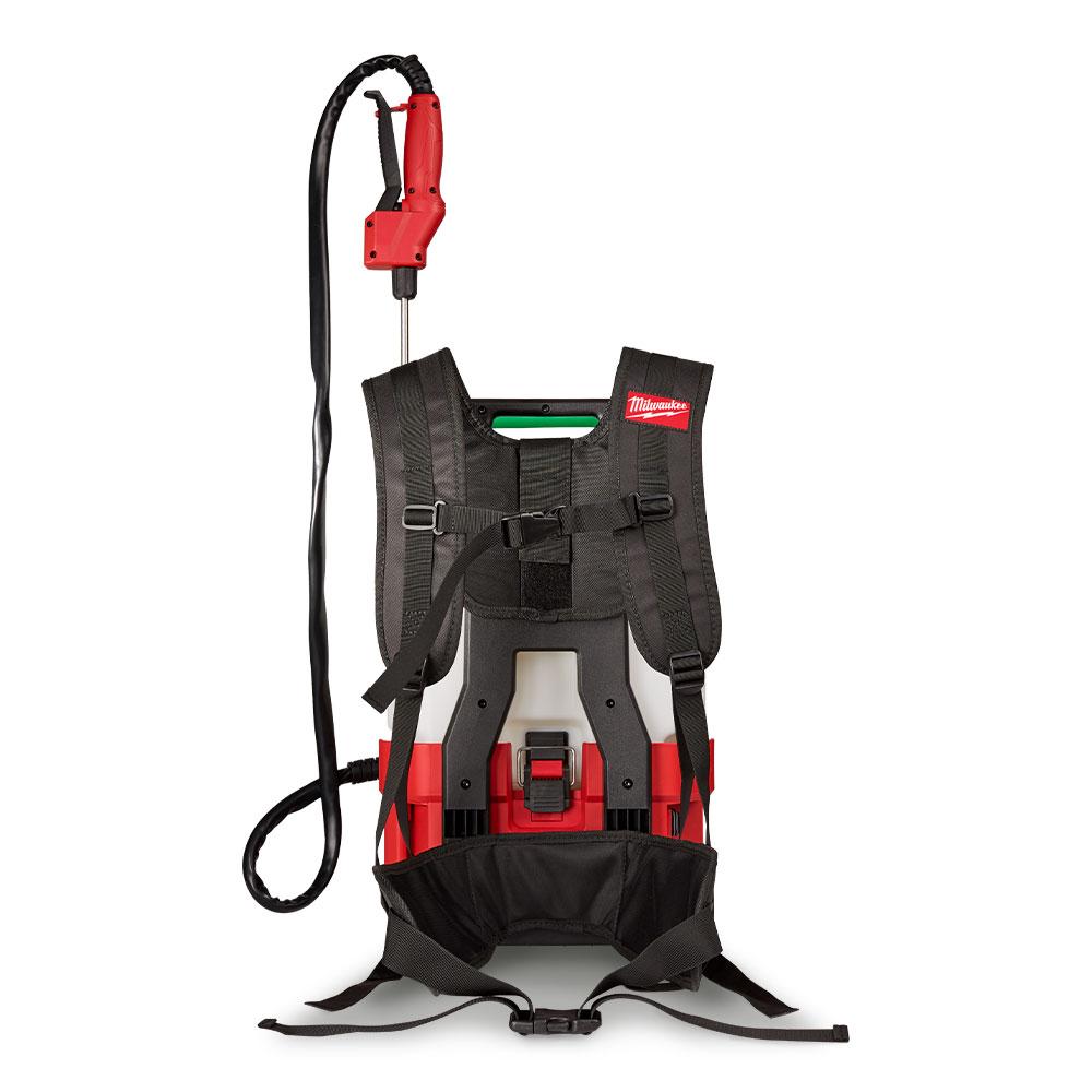 Milwaukee M18BPFPCSA301 18V 3.0Ah Li ion Cordless 15L SWITCH TANK Backpack Chemical Sprayer with Powered Base Combo Kit