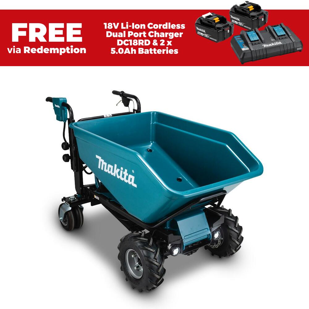 Compressor Makita Powered Wheelbarrow Makita DCU603Z 36V (18V X