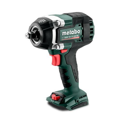 Metabo SSW 18 LTX 800 BL 602403850 18V Li ion Cordless Brushless 1 2 Square Drive Mid Torque Impact Wrench Skin Only