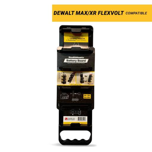StealthMounts BD DW20 H 1 DeWalt Battery Board with Handle