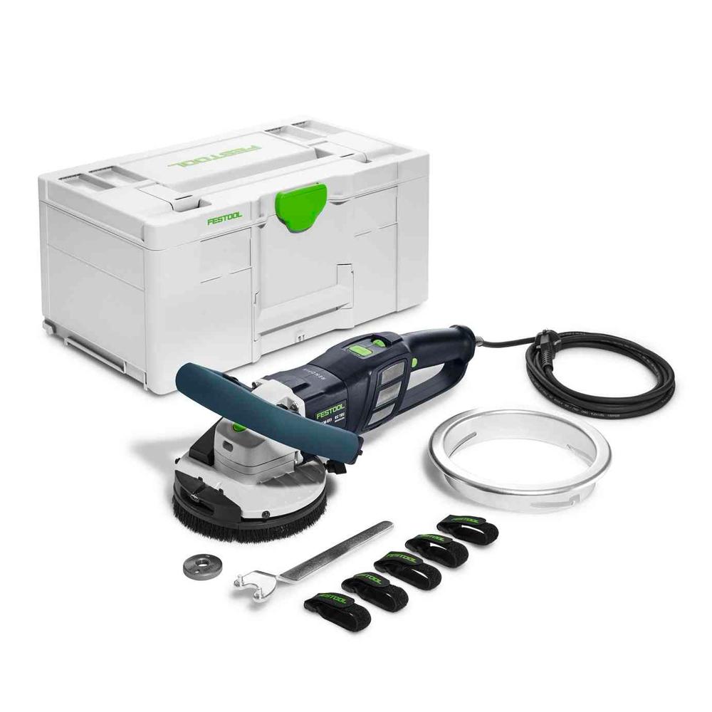 Festool RG 130 ECI Plus 577049 1600W 130mm 5 Brushless Concrete Grinder in Systainer