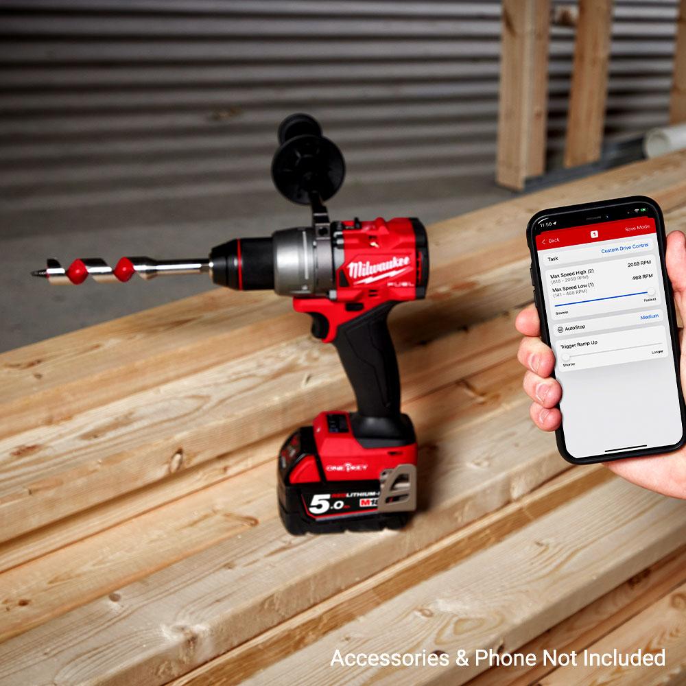 Milwaukee M18ONEPD30 18V Li ion Cordless Fuel ONE KEY Hammer Drill Driver Skin Only