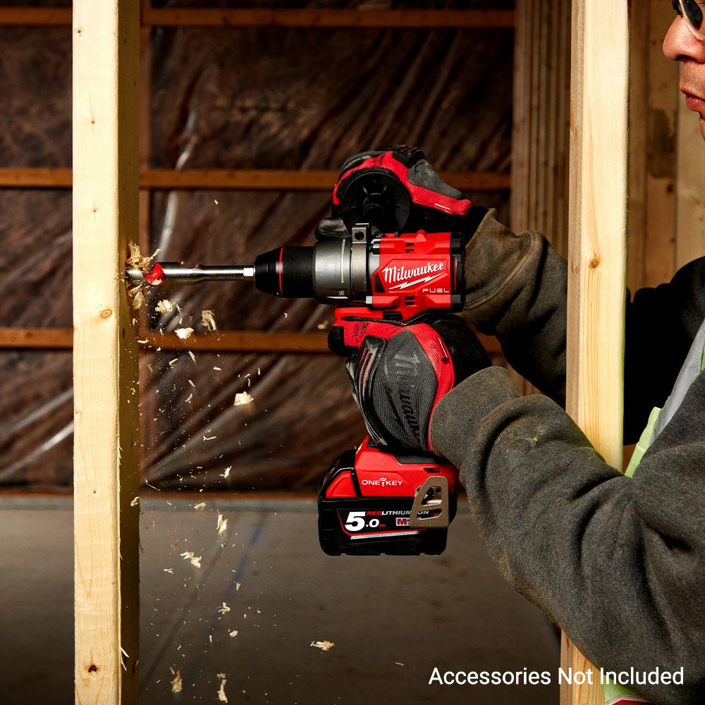 Milwaukee M18ONEPP5A3503B 18V 5.0Ah Li ion Cordless FUEL ONE KEY 5pce Combo Kit Power Pack