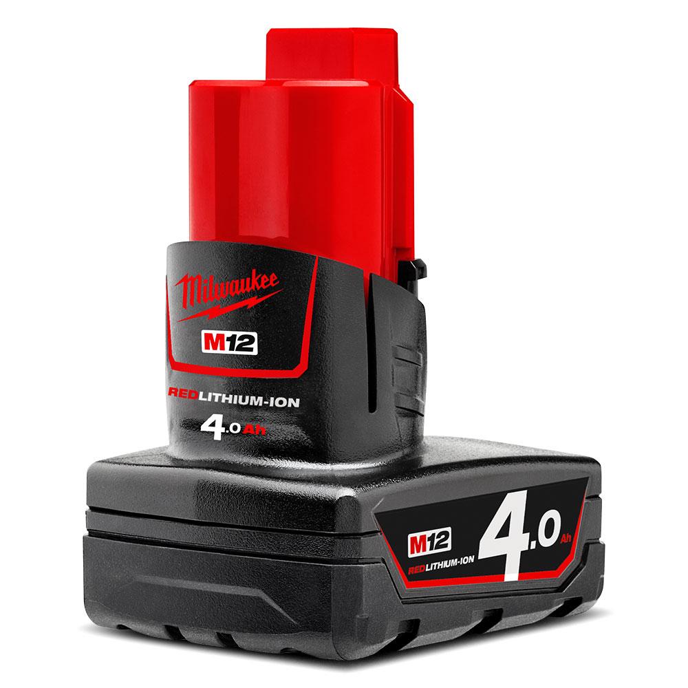 Milwaukee m12 4.0 ah battery sale